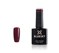 Bluesky Gel Nail Polish, Vienna FW01, Dark Red, 10 ml Long Lasting, Chip Resistant, 10 ml (Requires Drying Under UV LED Lamp)
