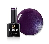 Bluesky Gel Nail Polish, Violette Sparkle 80543, Dark Purple Glitter Long Lasting, Chip Resistant, 10 ml (Requires Drying Under UV LED Lamp)