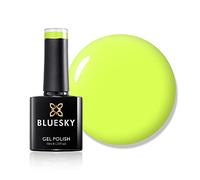 Bluesky Gel Nail Polish, Yellow Tastic Neon08, Bright, Lemon, Neon,Yellow Long Lasting, Chip Resistant, 10 ml (Requires Drying Under UV LED Lamp)