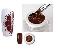 Bluesky Gel Paint BROWN Nail Art CREATE YOUR OWN DESIGN DK 10-8ML POT
