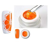 Bluesky Gel Paint ORANGE Nail Art CREATE YOUR OWN DESIGN DK 04-8ML POT