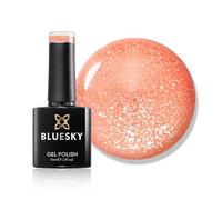 Bluesky Gel Polish 10ml, Of Quartz I Love You - Platinum 19, Pink | Fine rose glitter packed densely enough to cover on its own, or sheer it over a nude for a subtler sparkle.