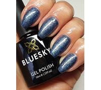 Bluesky Gel Polish Autumn Winter 2020 CITY VIBES EXCLUSIVE DENIM BLUE SHIMMER AW2022 ZERMATT UV/LED NAIL SOAK OFF