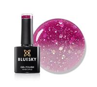 Bluesky Gel Polish Colour Changing Chameleon UV Gel - Hot Pink to Glitter White