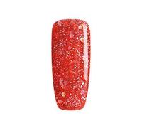 Bluesky Gel Polish GLITTER DIAMOND RANGE BLZ CHOOSE YOUR COLOR GLITTER GEL UV LED Soak Off 10ml (BLZ 06 Diamond Spice Orange Multi Glitter)