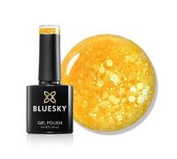 Bluesky Gel Polish - Glitter Neon 08 Yellow