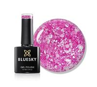 Bluesky Gel Polish - Glitter Neon 10 Hot Pink