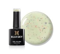 Bluesky Gel Polish, Granite Gel, Unique Freckles - BGR04, Green. Long Lasting, Chip Resistant, 10 ml (Requires Drying Under UV LED Lamp)