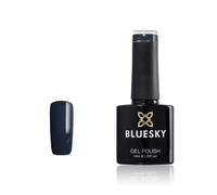 BLUESKY GEL POLISH NEARLY BLACK CHARCOAL DARK BLUE WINTER BREEZE NAIL UV LED SOAK OFF (Requires Drying under UV/LED Lamp)