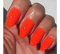 Bluesky Gel Polish, Orange Hot Chilli, A111, 10 ml, Gel Soak Off Nail Polish, Orange, Neon (curing under UV/LED lamp required)