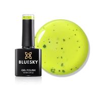 Bluesky Glow in the Dark Gel Nail Polish 10ml, Sunbeam Sparkle - LCE03, Neon Yellow Gel Nail Polish for 21 Day Manicure, Requires Curing Under LED UV Nail Lamp