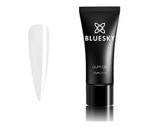 BLUESKY GUM GEL CLEAR GUM 60G GEL UV/LED SOAK OFF BUILDER GEL NAIL POLISH, CREATE EXTENSIONS, SCULPT AND ENCHANCE NAILS