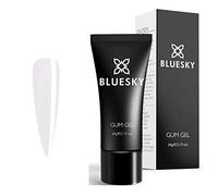 BLUESKY GUM GEL CLEAR UV/LED SOAK OFF BUILDER GEL NAIL POLISH 60ml, CREATE EXTENSIONS,SCULPT+ENCHANCE NAILS
