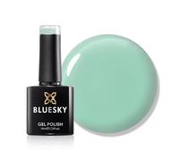 Bluesky Jelly Gel Nail Polish 10ml, Mint Pop - CHU09, Sheer Green Gel Nail Polish for 21 Day Manicure, Requires Curing Under LED UV Nail Lamp