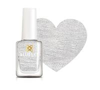 Bluesky Kids Peel Off Nail Varnish 5ml, Moon Magic, Metallic Silver | A bright, mirror like finish for space and unicorn dressing up. Warm water loosens it, so nails are never scrubbed.