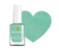 Bluesky Kids Peel Off Nail Varnish 5ml, Turquoise Splash, Green | A bright poolside tone that sits between blue and jade. Water based with no harsh chemicals, so little hands stay safe.