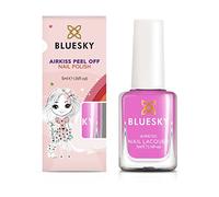 Bluesky Kids Peel Off Nail Varnish 5ml, Wow, Bright Pink | A cheerful bubblegum tone that brightens their day. Water based and odour free, and a warm soak takes it straight off.