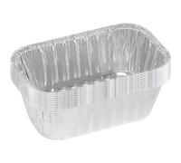 BLUESKY Loaf Aluminum Pans-(Pack of 10) -Perfect for Baking, Roasting, & Freezing, 1 lb, Silver