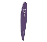 Bluesky Master Series Ceramic Nail File, 100/180 Grit, Double Sided | Coarse side takes down acrylics and extensions fast, the finer one refines the edge. Rinses clean instead of wearing out.