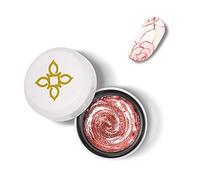Bluesky Metallic Sparkle Gel Paint 5g, Heart of Gold - BJ04, Rose Gold | A pink flecked shimmer that flatters most skin tones, warm over a dark base and soft over a bare nail.