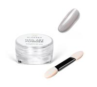 Bluesky Moonshine Nail Powder - Super White 5g - Pearlescent Chrome Powder, Glazed Donut Effect, Iridescent Powder for Nails