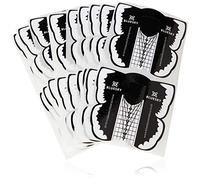 Bluesky Nail Forms for Nail Extensions, Builder Gel, Poly Gel, Gum Gel, Acrylic, Nail Art, Nail Form Stickers - 50 Pack