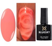 Bluesky Nail Gel Polish BM Coral Peach/Orange Blossom Sharm Effect UV LED Soak Off 10ml, Blossom White, Black or Clear Base are required for this Blossom Range