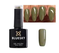 Bluesky Nail Gel Polish Olive Khaki Green, Dried Herb Winter Fashion WF05 UV LED Soak Off