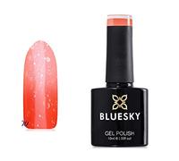 Bluesky Nail Gel Polish ORANGE TO PEACH GLITTER ORANGE ICICLE Colour Change Chameleon TC27 UV LED Soak Off Spring Summer Color