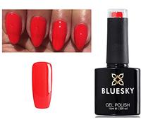 Bluesky Nail Gel Polish Red Alert Red Color 63918 UV LED Soak Off 10ml (Requires Drying under LED/UV Lamp)
