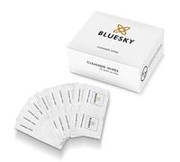 Bluesky Nail Prep and Wipe Pads, 200 Pack, 75 Percent Isopropyl Alcohol | Cleanse before colour for better grip, then lift the sticky layer after curing, enough here for 20 manicures.