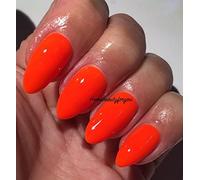 Bluesky Neon Orange Burlesque Neon 22 Nail Gel Polish UV LED Soak Off