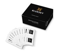 Bluesky Pre Soaked Gel Polish Remover Wraps, 200 Pack | Twenty manicures worth in one box, each pad ready to use. Removal takes 10 to 15 minutes with nothing to measure out.