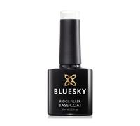 Bluesky Ridge Filler Base Coat, Clear, Gel Nail Polish, Rubber Base nail levelling Gel, 10ml (Requires curing under UV/LED Light)