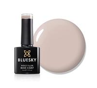 BLUESKY Ridge Filler Base Coat, MB07, Nude, Gel Nail Polish, Rubber Base Gel, 10ml