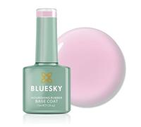 Bluesky Rubber Base Coat 15ml - Gentle Whisper - BNR03, Base Gel for Nails, Strengthening Gel Base Coat for 21 Day Manicure, LED UV Lamp Required