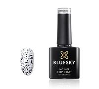 Bluesky Speckled Eggshell Effect No Wipe Gel Top Coat 10ml, Clear