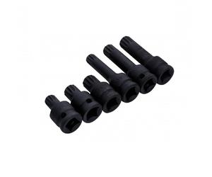 BlueSpot 01532 Impact Spline Socket Set 6 Piece 1/2" Drive M14-M18