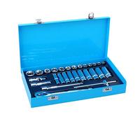 Bluespot 01547 28pce 3/8" Drive Metric Socket Set (8-24mm)
