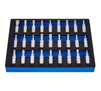 BlueSpot 01610 27 Piece 1/4" Drive Mixed Socket Bit Set