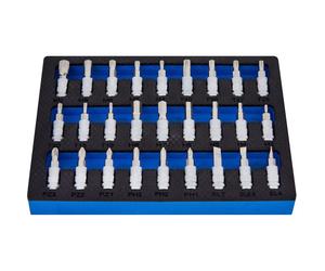 BlueSpot 01610 27 Piece 1/4" Drive Mixed Socket Bit Set