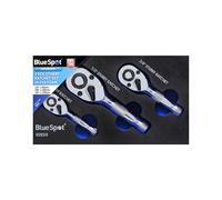BlueSpot 02024 3 Piece Stubby Ratchet Set In EVA Foam (1/4", 3/8", 1/2")