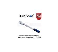 BlueSpot 1/2" Dr 72 Teeth 350mm to 490mm Flexible Extendable Ratchet 02033