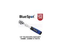 BlueSpot 1/4" Dr 72 Teeth 180mm to 230mm Flexible Extendable Ratchet 02023