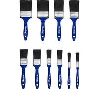 Bluespot Tools 36018 Synthetic Workshop Paint Brush Set 10 Piece