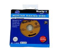 Bluespot 115mm (4.5") Diamond Mortar Raking Disc - mortar raking disc 4 12 diamond blue spot pointing 115mm 19536 inch