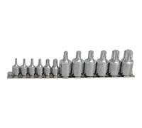 BlueSpot 12 Piece Combination Drive Torx Socket Bit Set