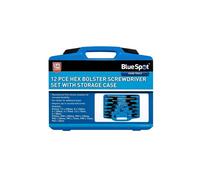 BlueSpot 12067 12 Piece Hex Bolster Screwdriver Set