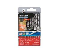 BlueSpot 13 PCE Half Ground HSS Drill Set (1.5mm - 6.5mm)