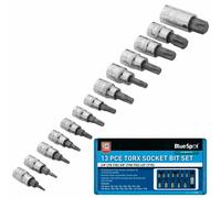 Blue Spot Tools Tools 01503 Torx Socket Bit Set (T8-T70)